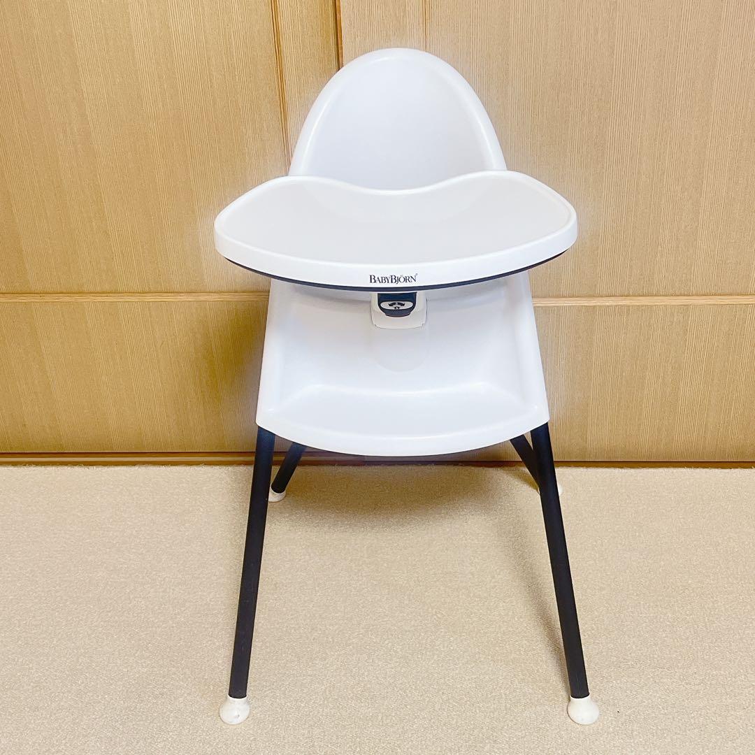 BABYBJÖRN ハイチェア ホワイト ベビーチェア - メルカリ