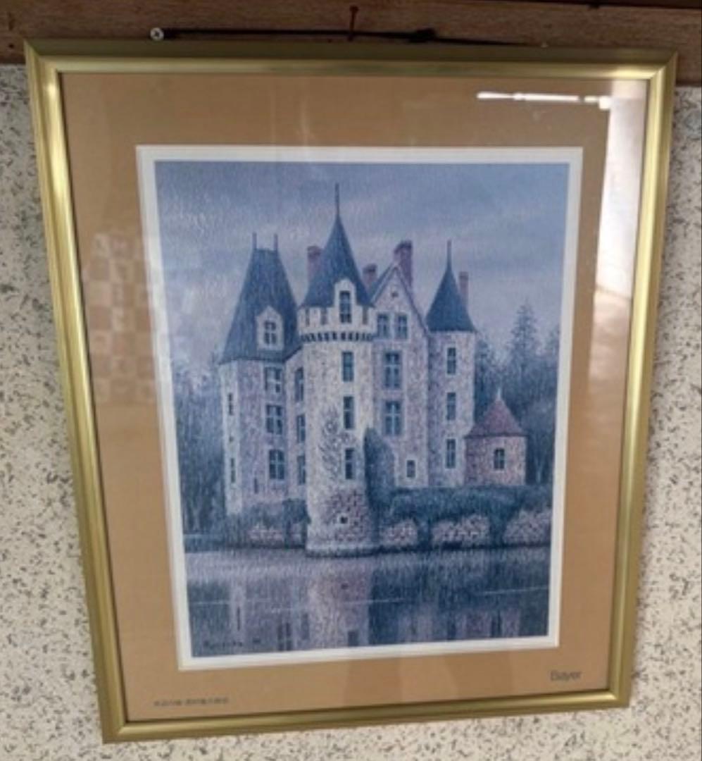 水辺の城 西村龍介 水彩画 - メルカリ