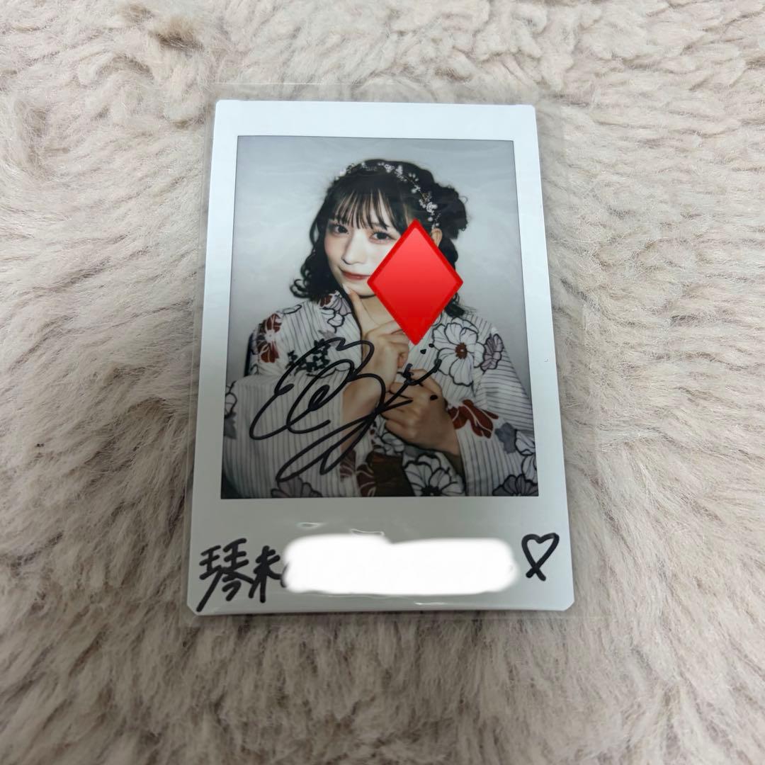 CANDYTUNE 立花琴未 オン特 チェキ 直筆サイン入り - メルカリ
