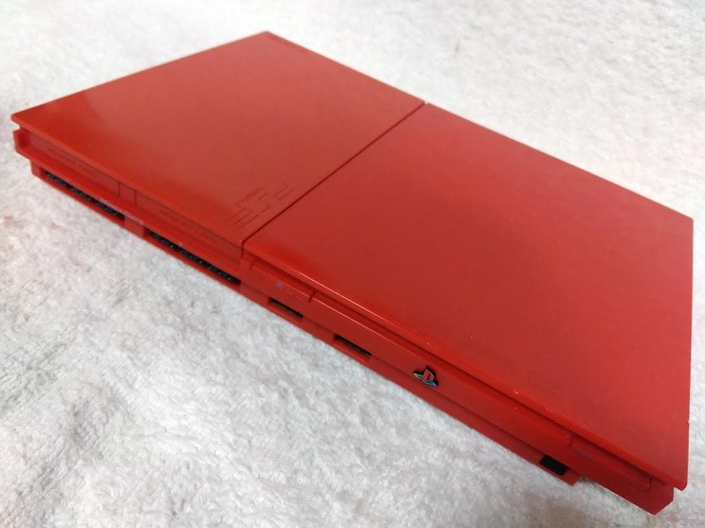 ✨完動品✨レンズ交換メンテ済✨SCPH90000CR PS2 本体 薄型 赤 - メルカリ