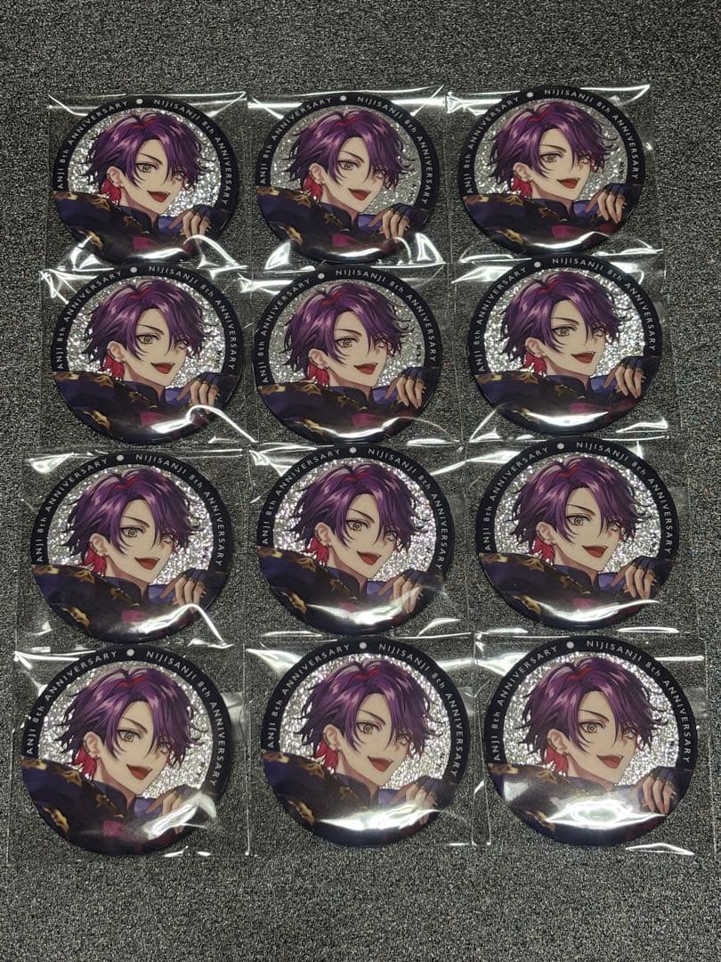 バラ売り可能】にじさんじ 8周年 グリッター缶バッジ 渡会雲雀 - メルカリ