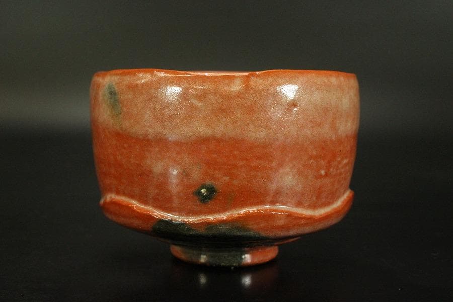 茶道具 赤楽 太郎冠者茶碗 祥悦造 箱入 美品(メ979) - メルカリ