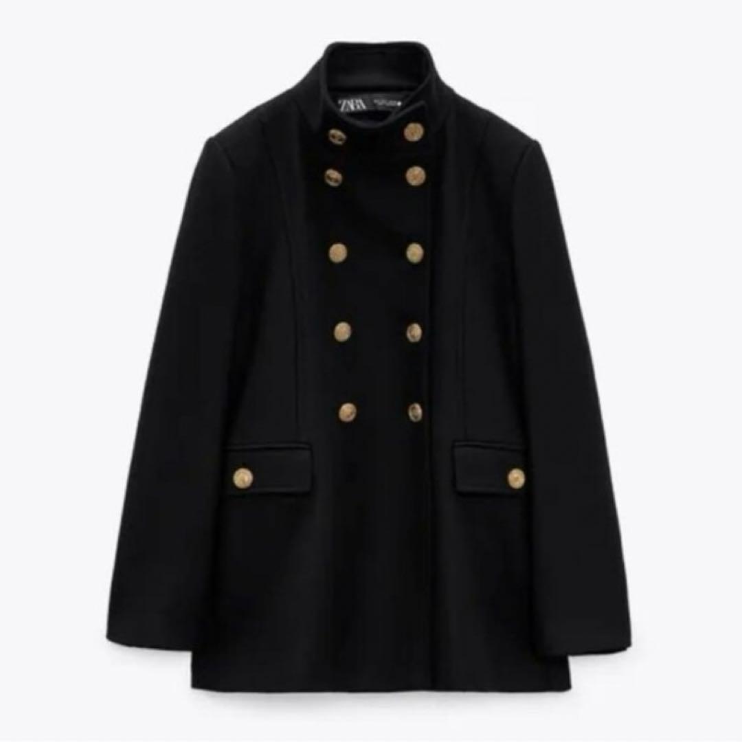 ZARA ザラ MANTECO マンテコ ナポレオンコート 金ボタン S - メルカリ