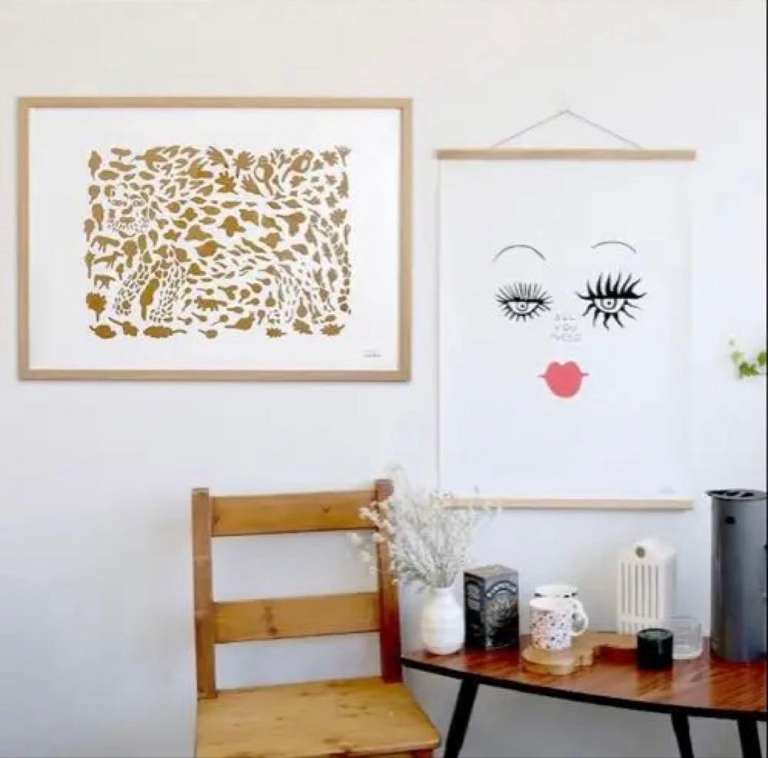 新品 イッタラ アートポスター チーター オイバトイッカ バードハウス