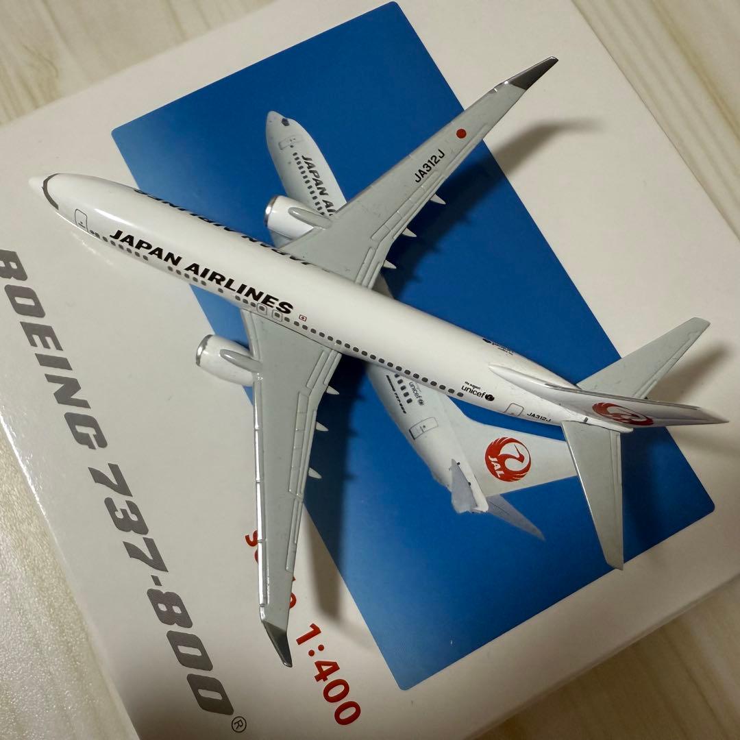 JAL ボーイング737-800 1/400 模型 - メルカリ