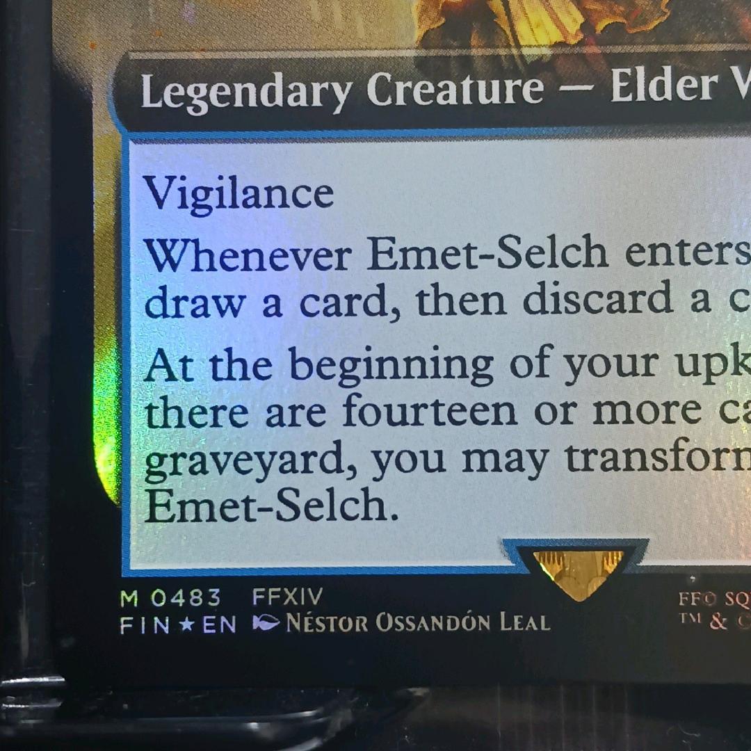 MTG FF オリジナル、アシエン・エメトセルク 英語 拡張foil - メルカリ