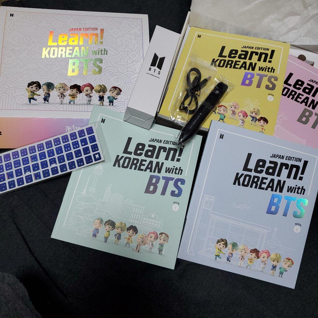 BTS 未使用 LEARN! KOREAN with BTS 韓国語教材 - メルカリ