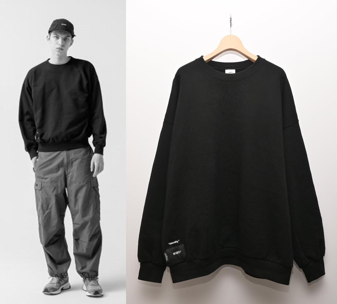 25AW】WTAPS ダブルタップス IDENTITY スウェット 4 黒 - メルカリ