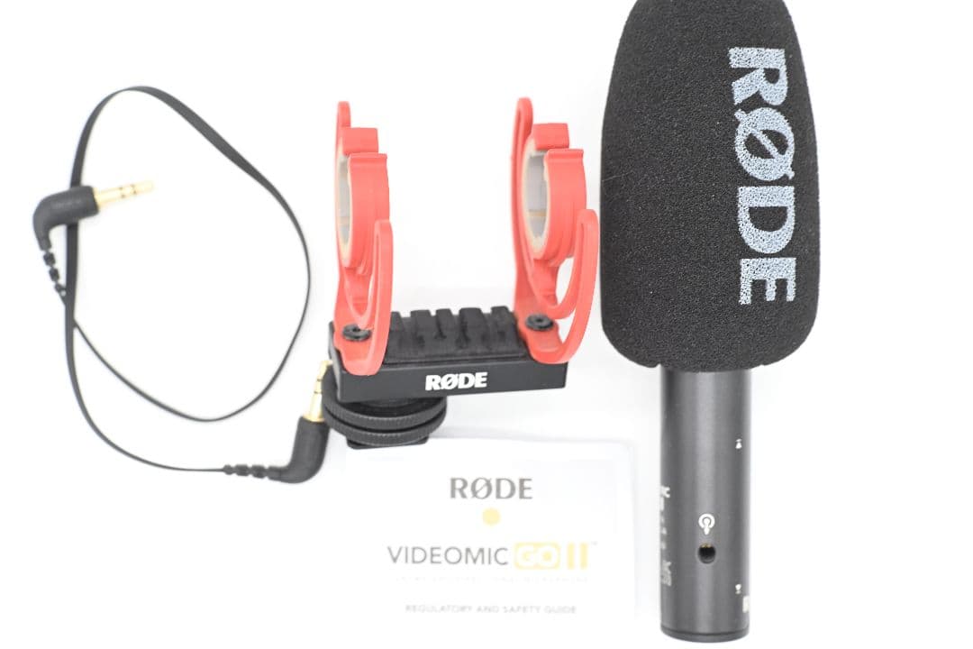 その他 RODE VIDEOMIC GO II Amazon.com: Rode VideoMic GO II Camera-Mount Lightweight