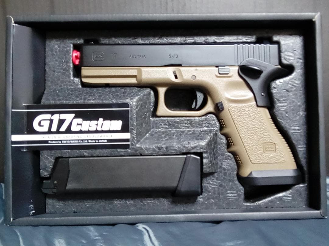 東京マルイ グロック17 カスタム フラット・ダークアース Amazon | 東京マルイ No.38 グロック17カスタム フラットダークアース