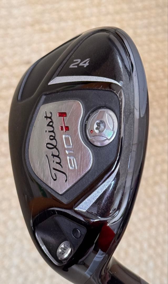 h*a様 レフティ　美品　タイトリスト　ハイブリッド　レスキュー　910H 24 910H ユーティリティ タイトリスト Motore 7.5 レフティ