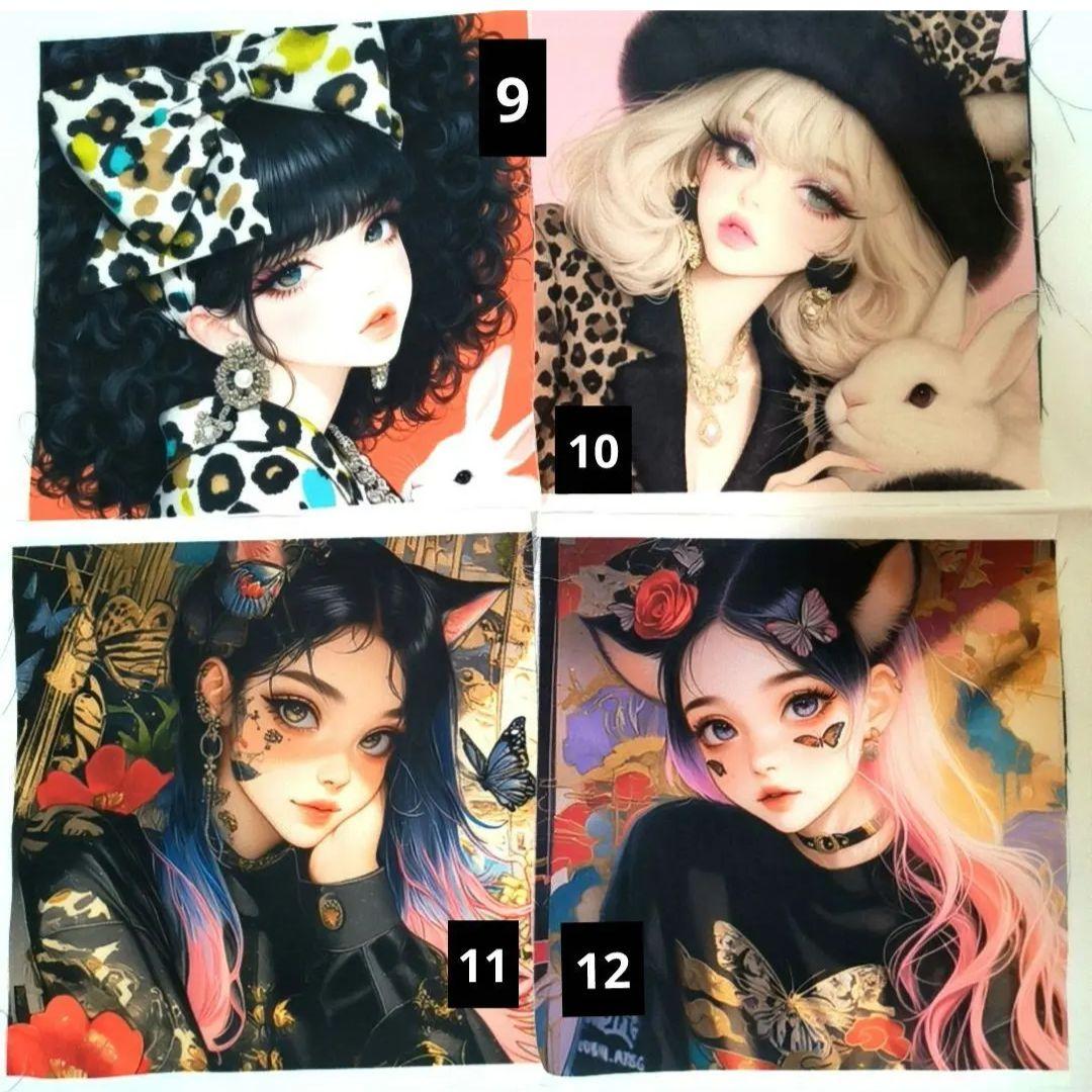 女の子パネル生地⑩ ハンドメイドオーダー用 - メルカリ