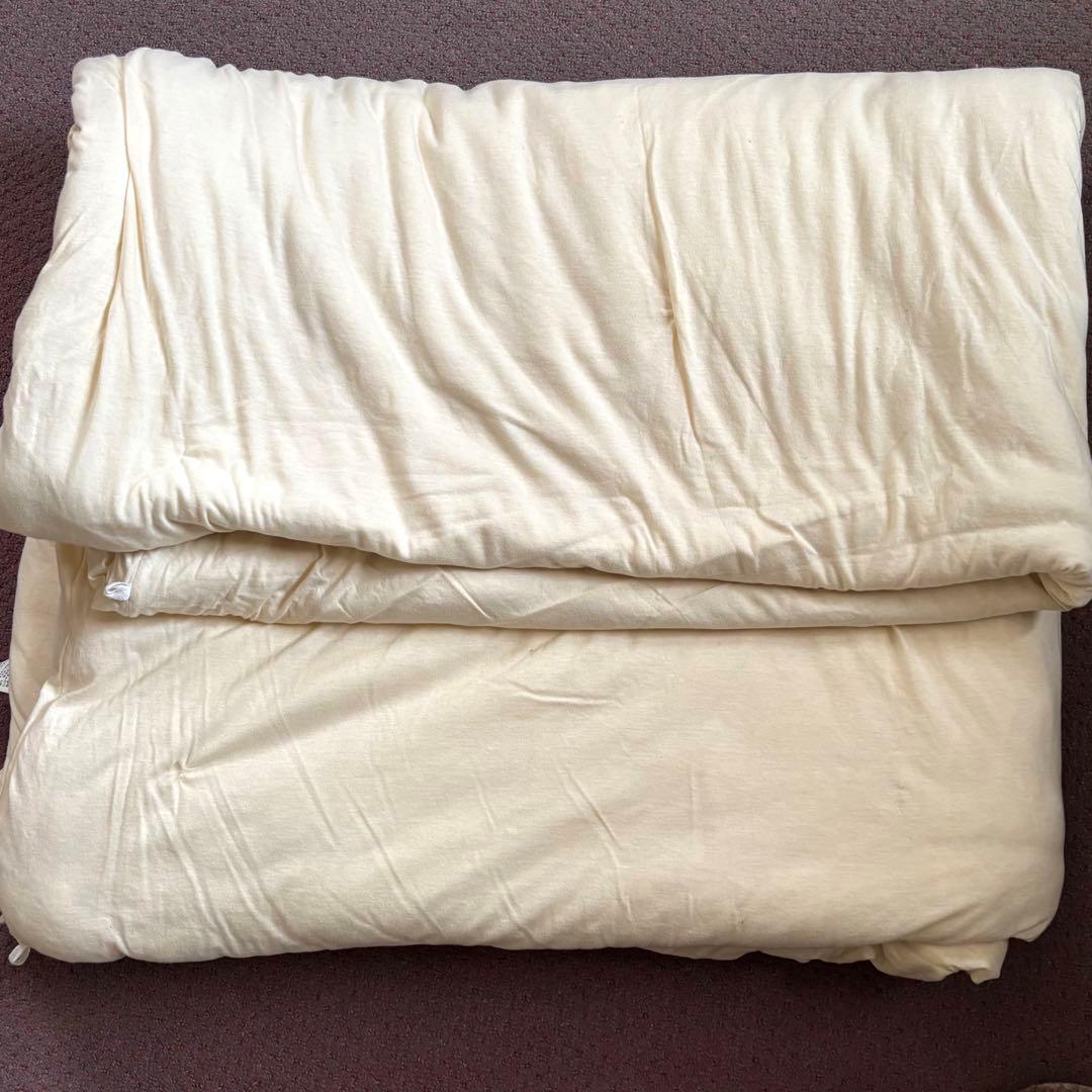 【シルク真綿布団】掛け布団 シングル 1.5kg 天然素材 河村ふとん店購入