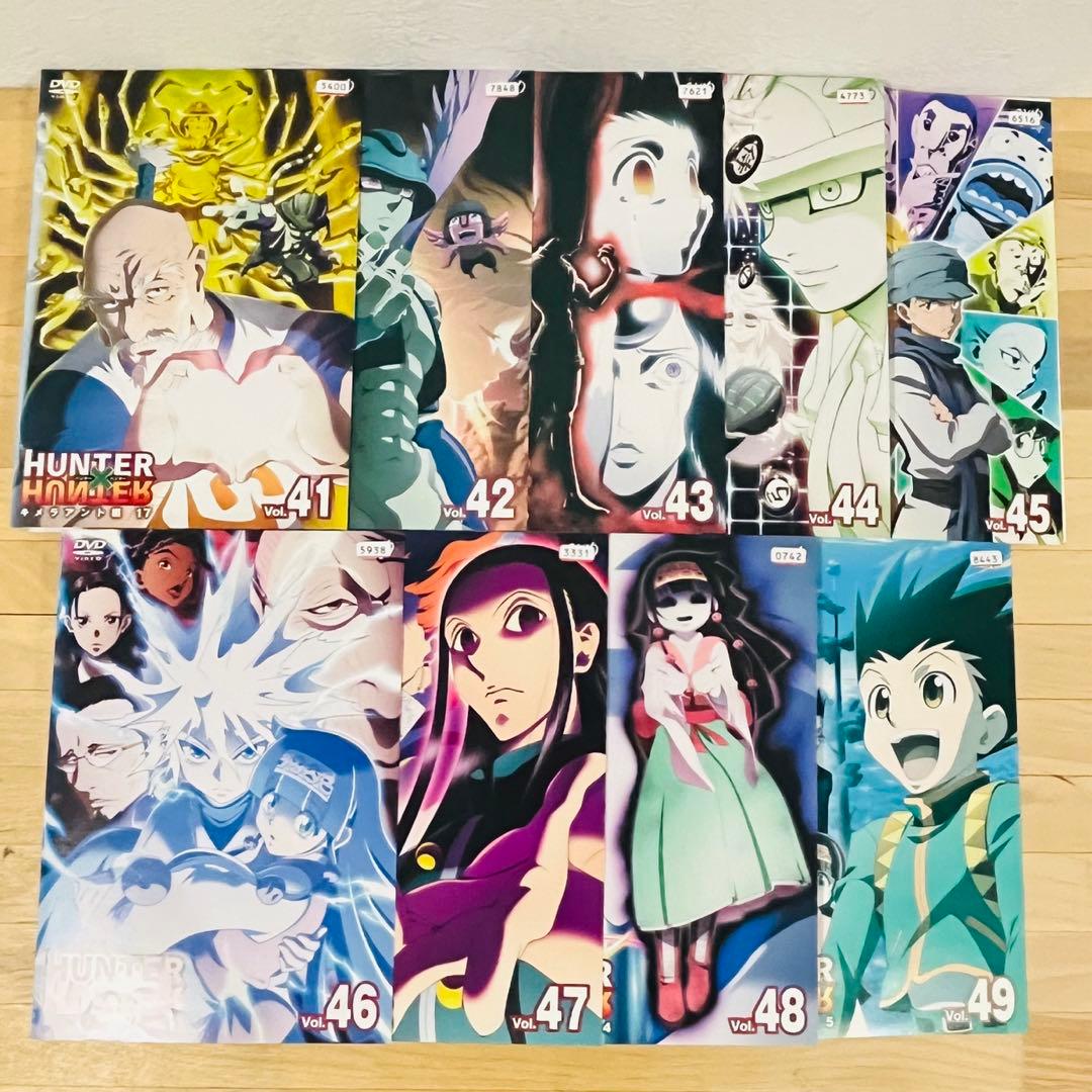 HUNTER×HUNTER ハンターハンター【全49巻+2作品】レンタル DVD - メルカリ
