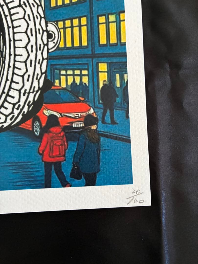 ☆世界限定100枚☆ DEATH NYC 現代アート ポスター DB03 - メルカリ