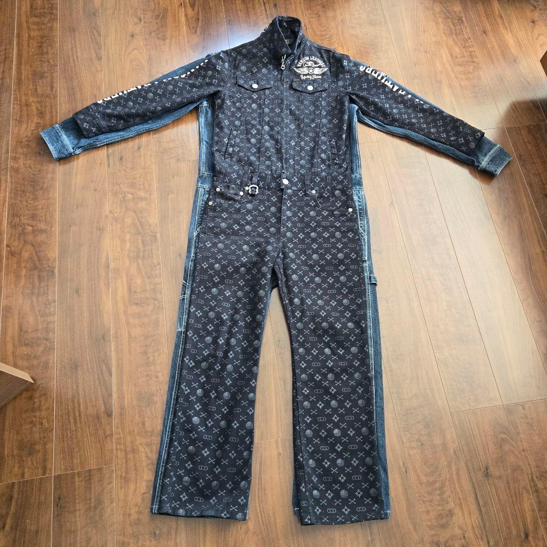 希少] VANSONモノグラム オーバーオール つなぎ オ－ルインワン - メルカリ