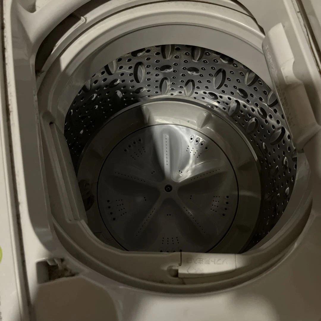 ASW-45D ホワイト 縦型洗濯機 4.5kg 本体