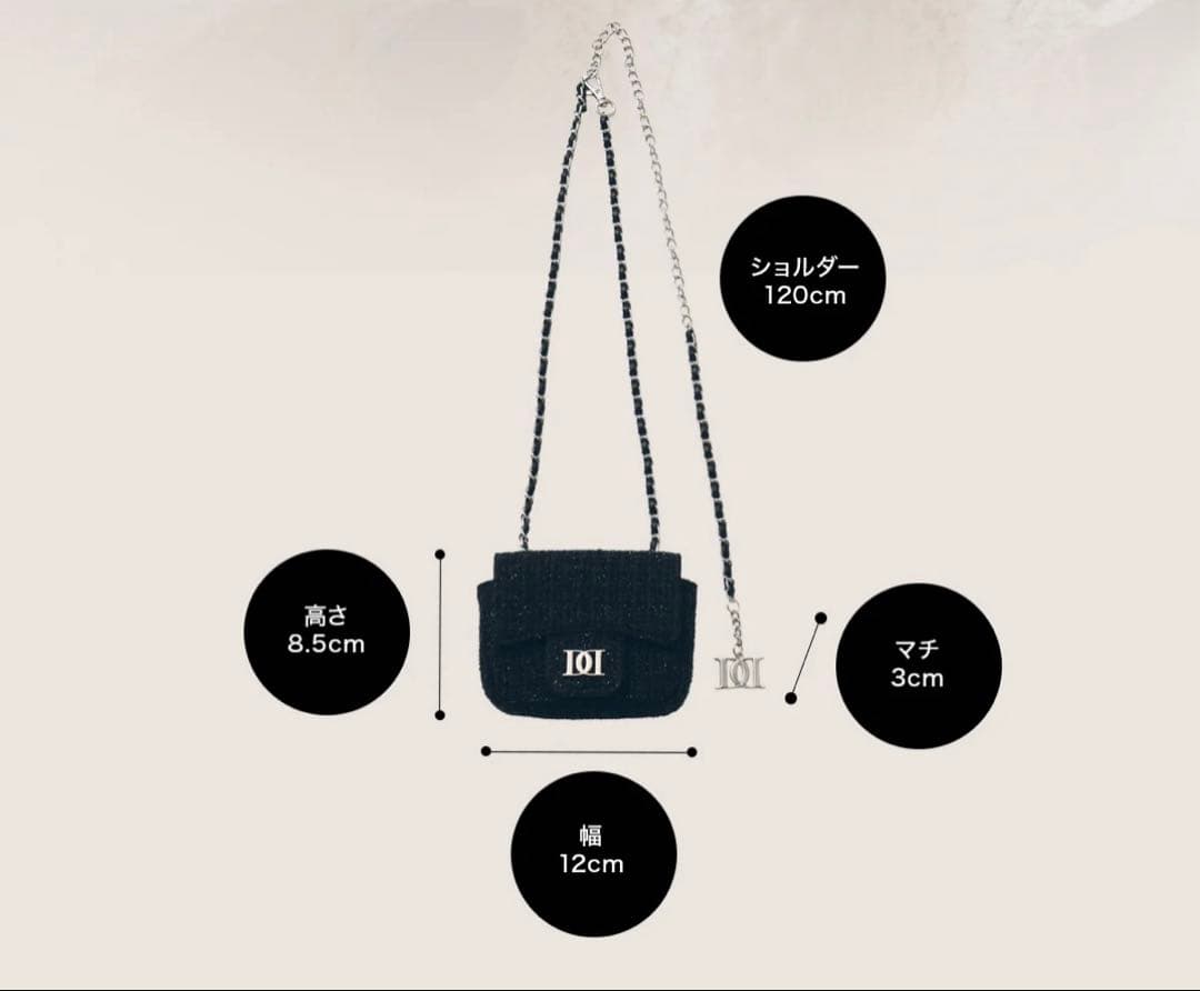 Darich ダーリッチ 福袋2025 ラッキーバッグ ミニポシェット