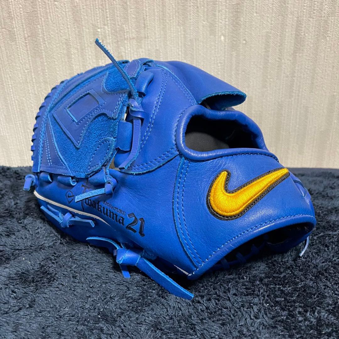 ナイキ 野球 軟式用 グローブ 左投げ NIKE 岩隈モデル - メルカリ