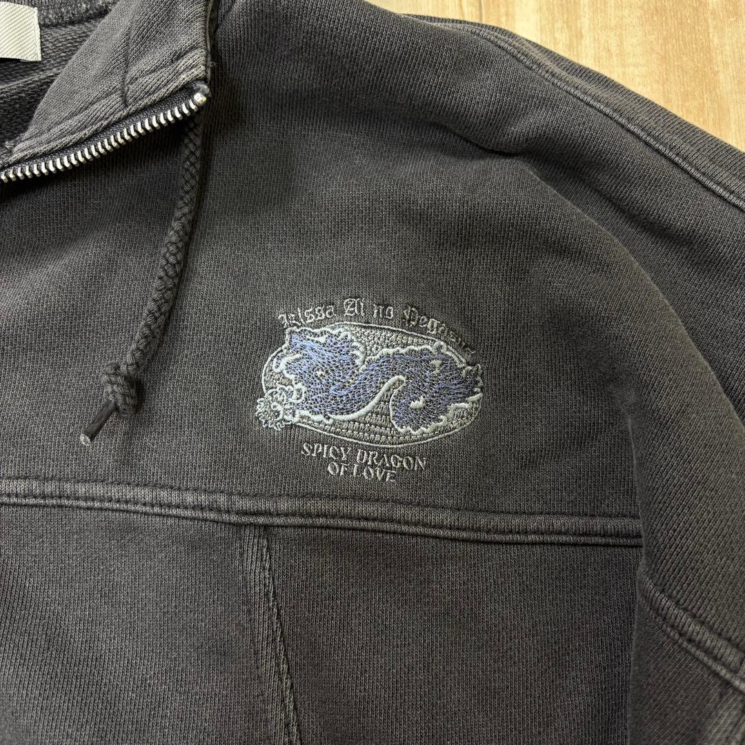 眠眠ずとまよ　ずっと真夜中でいいのに　陰陽パーカー　ダブルジップ　ジャケッ