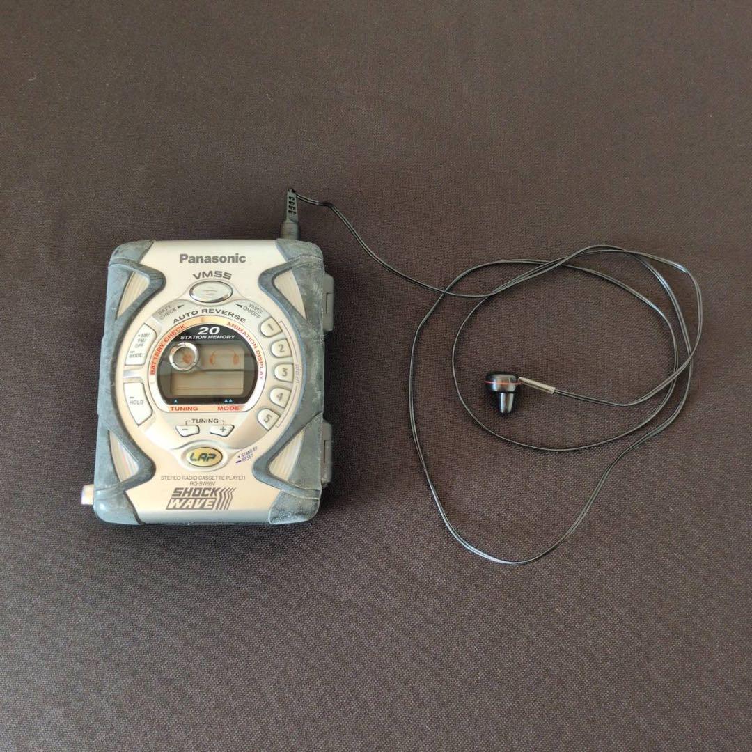 ジャンク】Panasonic カセットプレーヤー RQ-SW66V - メルカリ