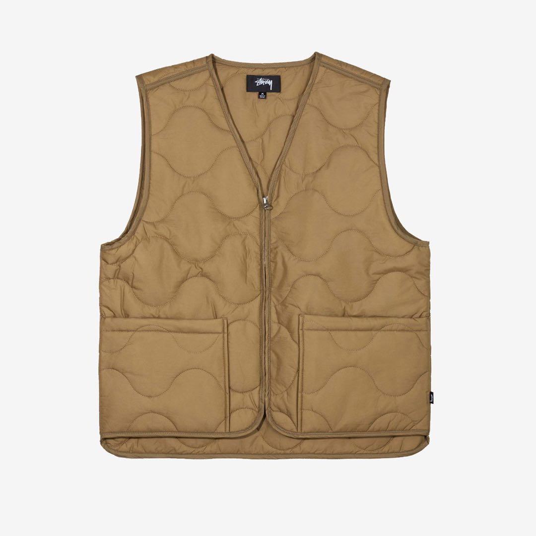 STUSSY Quilted Liner Vest キルティングベスト M - メルカリ