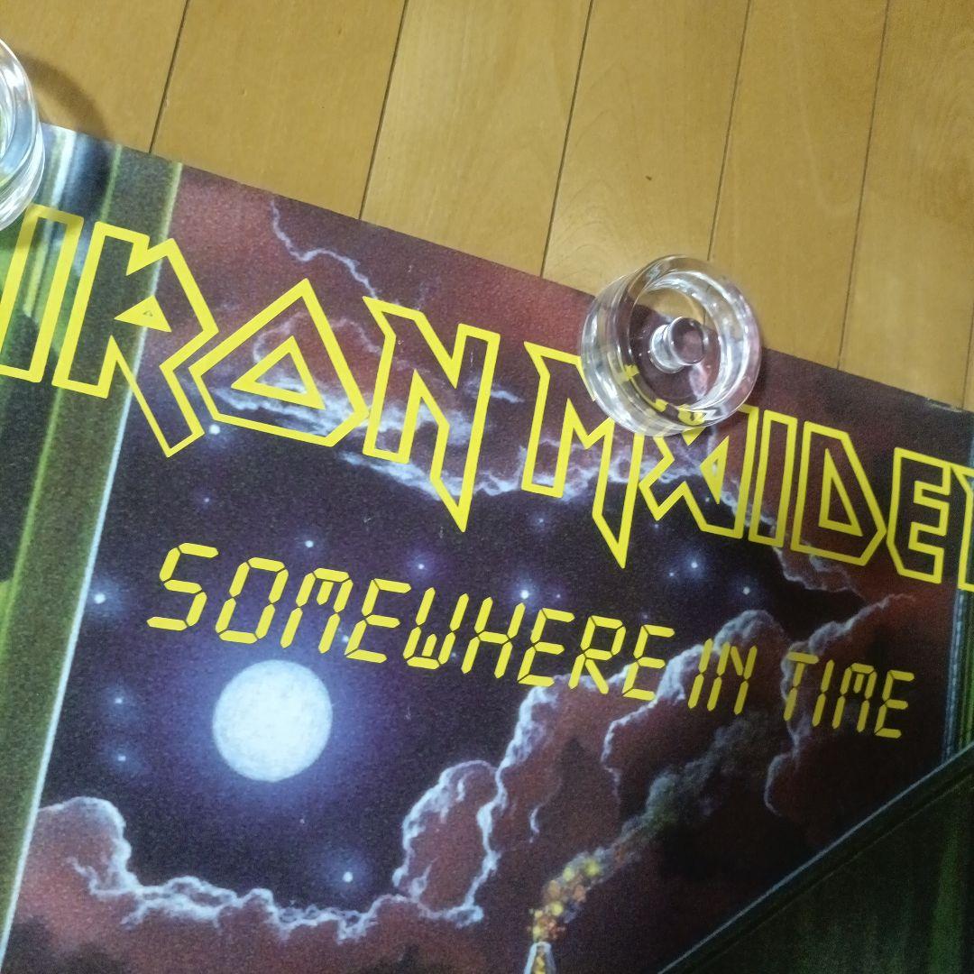 IRON MAIDEN 1986 ポスター Somewhere in Time - メルカリ