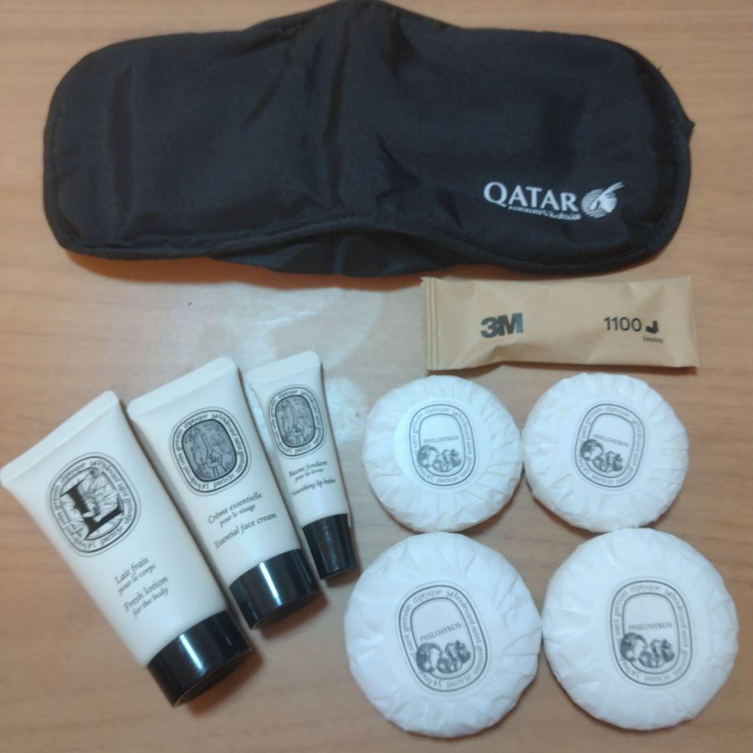 Diptyque 石鹸4個 アメニティ カタール航空 セット」 - メルカリ