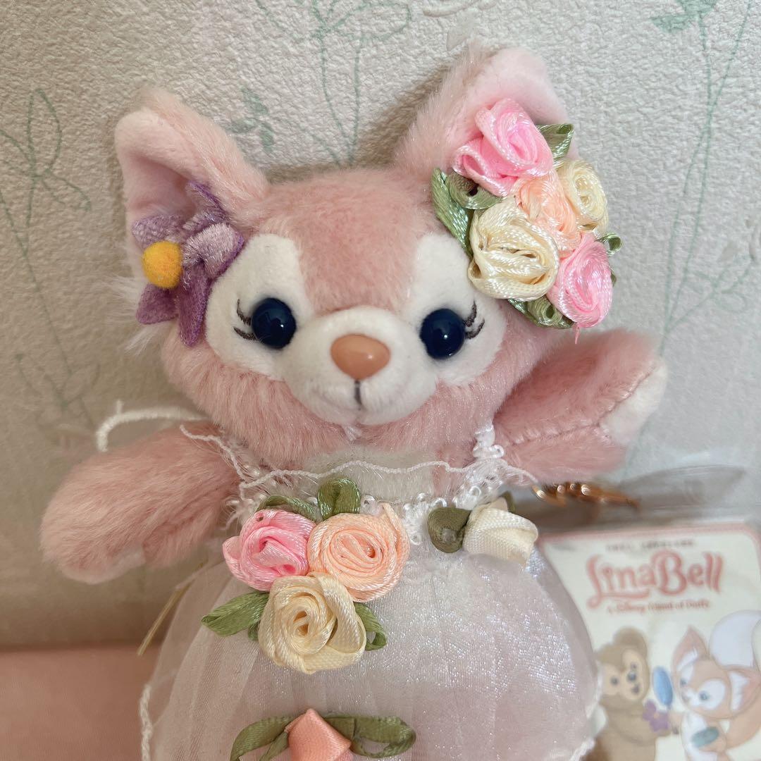 上海ディズニー リーナベル 花の妖精 ドレス ぬいぐるみキーチェーン