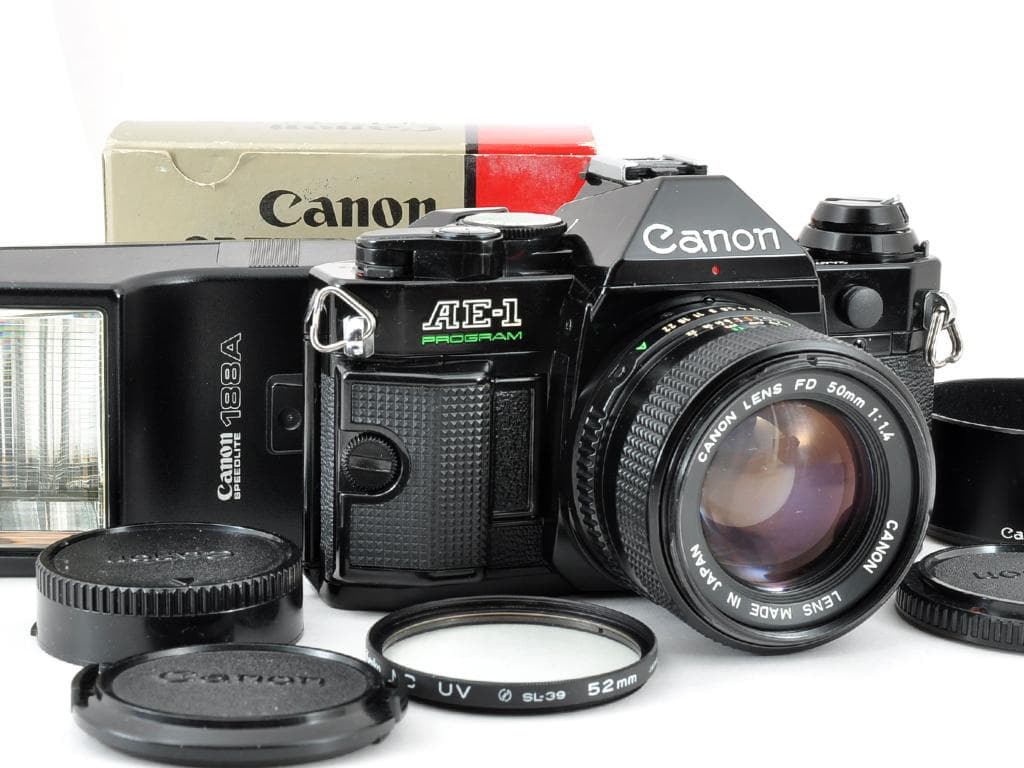美品 キヤノン AE-1 PROGRAM NEW FD 50mm f1.4 Canon AE-1 Program & New FD 50mm f/1.4 lens | The Canon AE-1… | Flickr