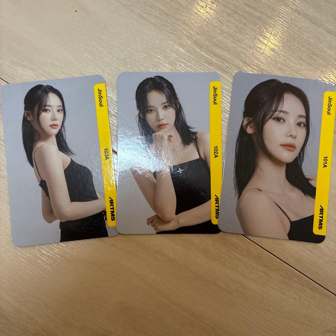 ARTMS LOONA JinSoul ジンソル 진솔 オブジェクト3枚セット - メルカリ