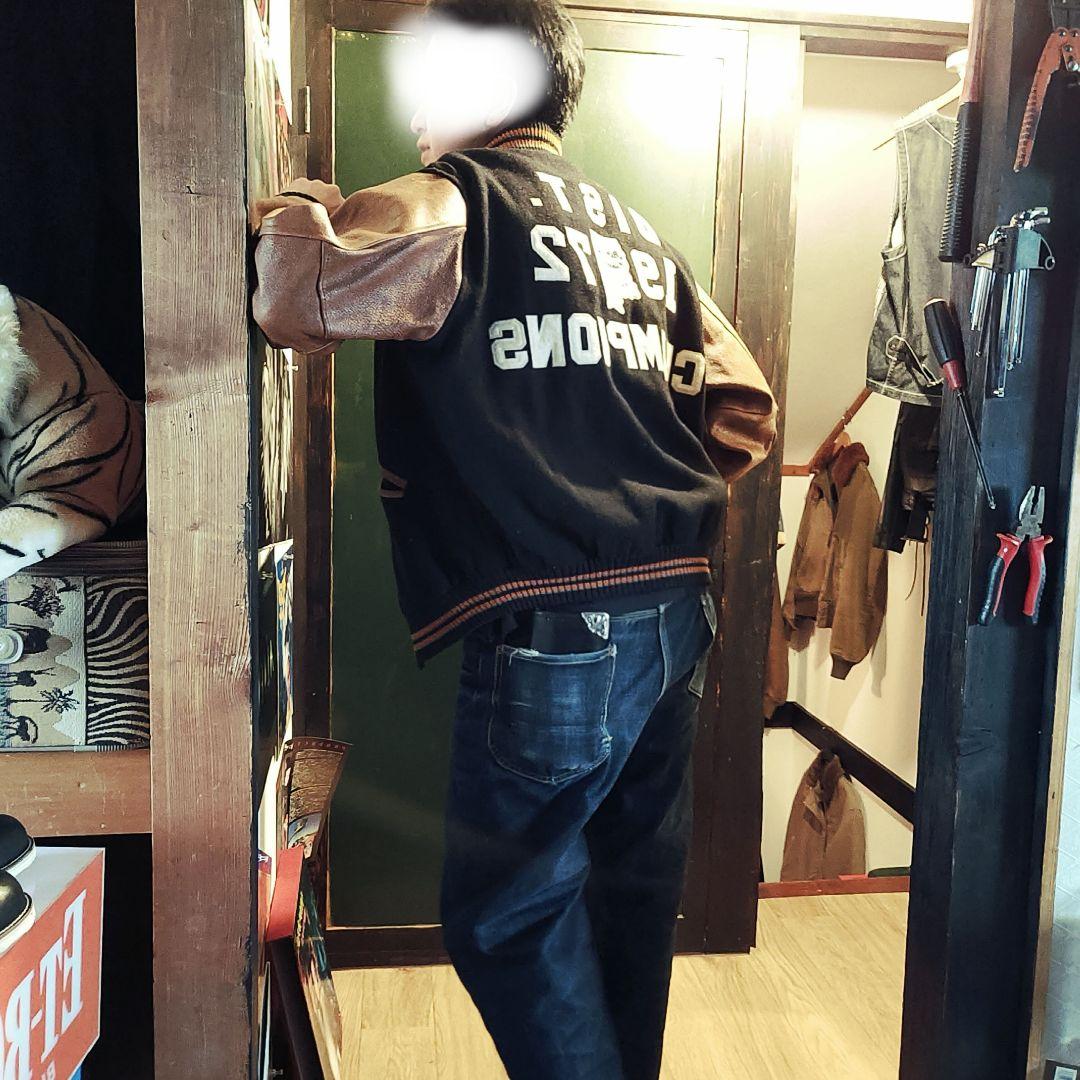 最終値下げ！古着購入 ビンテージスタジャン！ アイビー ラルフ