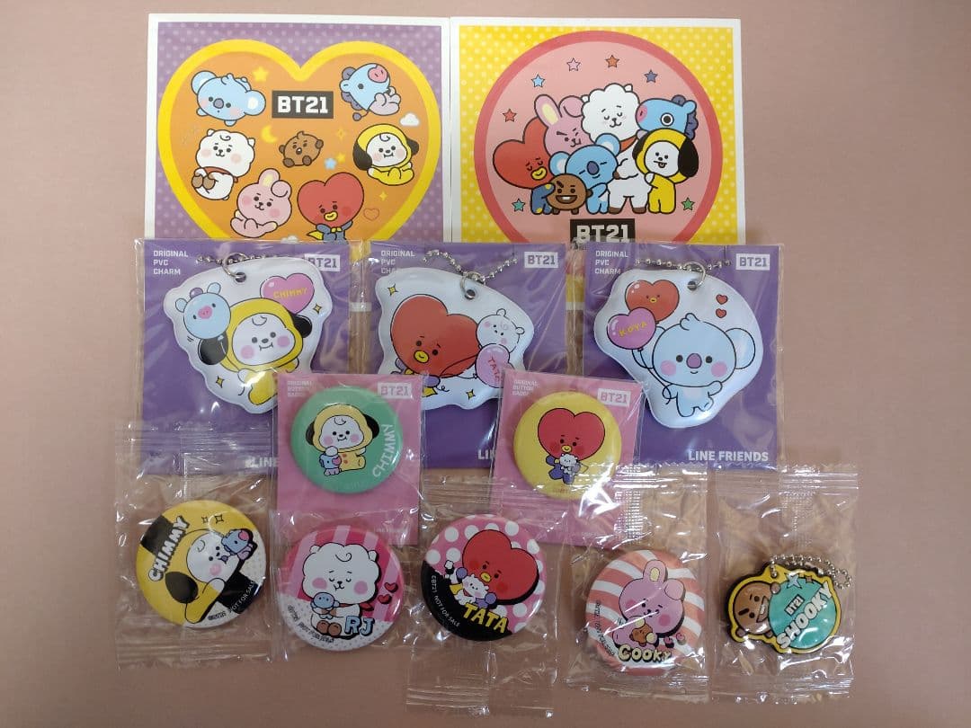 BT21 非売品グッズまとめ売り - メルカリ