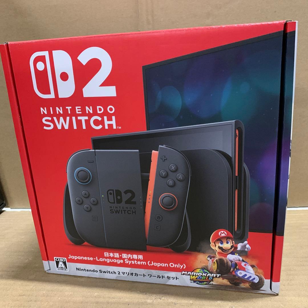 Nintendo Switch 2(日本語) マリオカート ワールド セット Amazon.co.jp: Nintendo Switch 2(日本語・国内専用) マリオカート