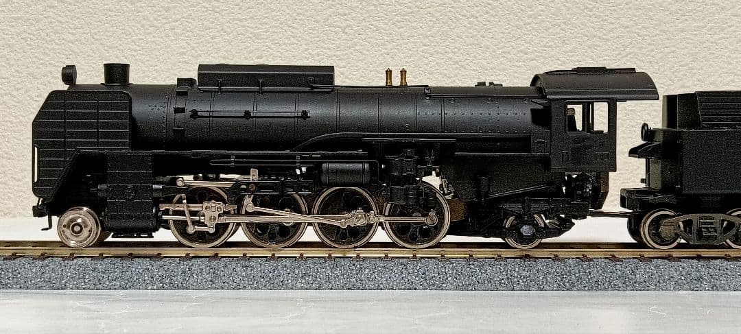 HOゲージ 天賞堂アダチ D52蒸気機関車 戦時型、メンテナンス済 - メルカリ