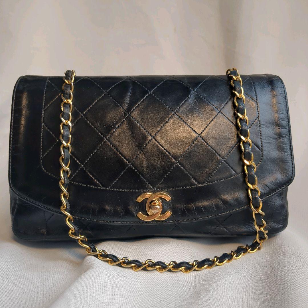 CHANEL シャネル ダイアナフラップ シリアルシールあり - メルカリ