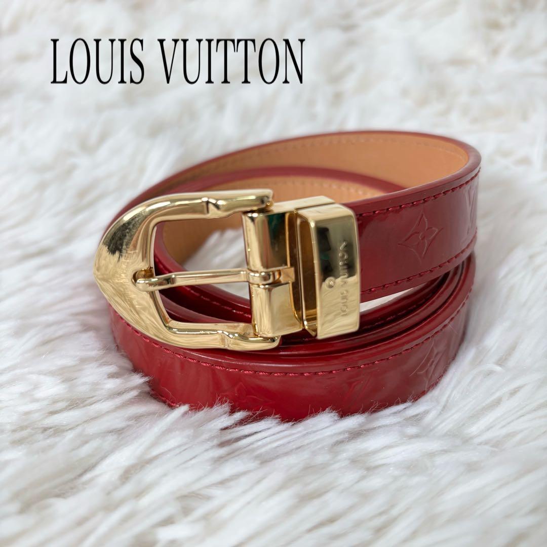 【正規品】ルイヴィトン　ベルト　モノグラム　ヴェルニ　エナメル　赤 楽天市場】【バッグ】LOUIS VUITTON ルイ ヴィトン モノグラムヴェルニ