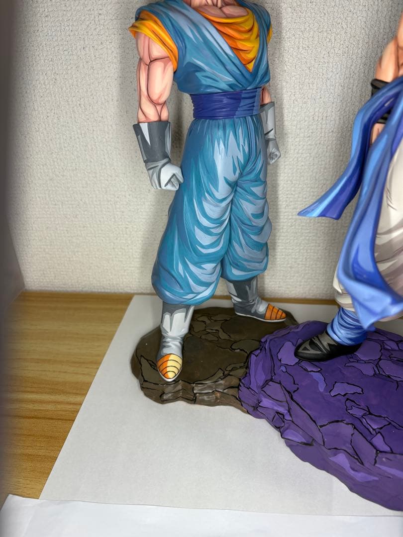 ドラゴンボール ベジット ゴジータ 2体セット リペイント 磁石台座付き
