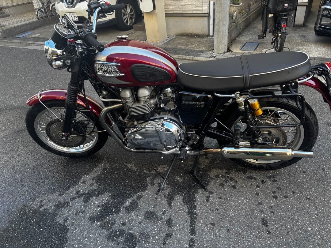 シーシーバーセット売り トライアンフ 空冷ボンネビル 大和ステンレス