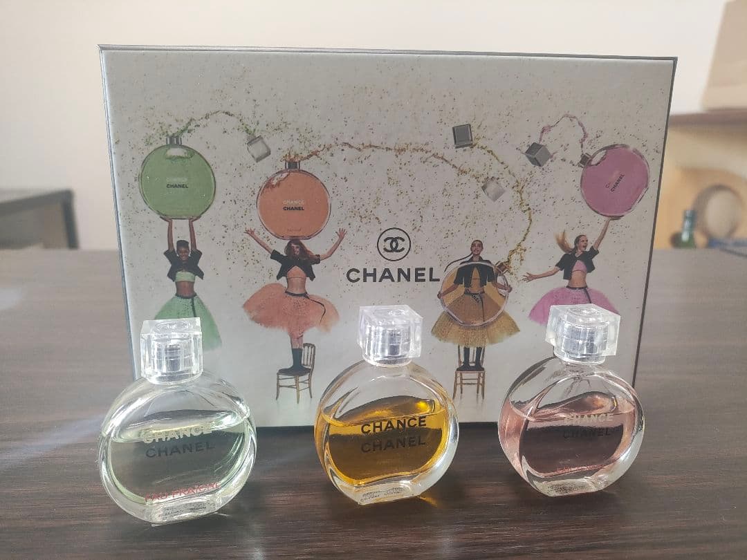 CHANCE CHANEL 香水 3本セット シャネル 香水 チャンス オー タンドゥル 20ml × 3本 トラベル