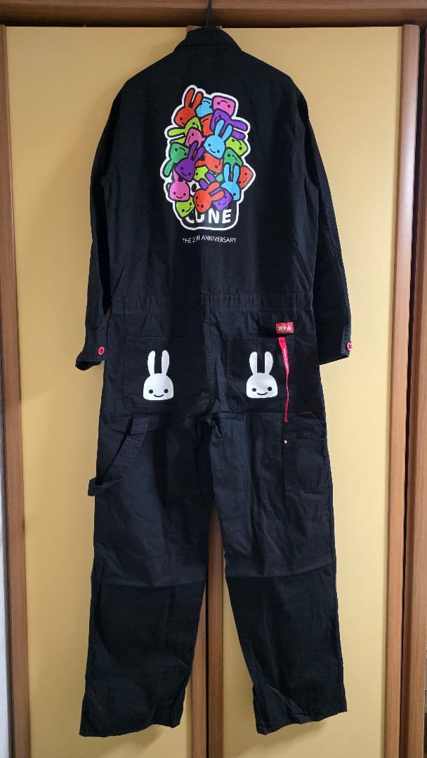 【激レア・ほぼ未使用】CUNE 20周年記念限定つなぎ CUNE キューン 20周年記念 うさぎプリント オールインワン 20th - メルカリ