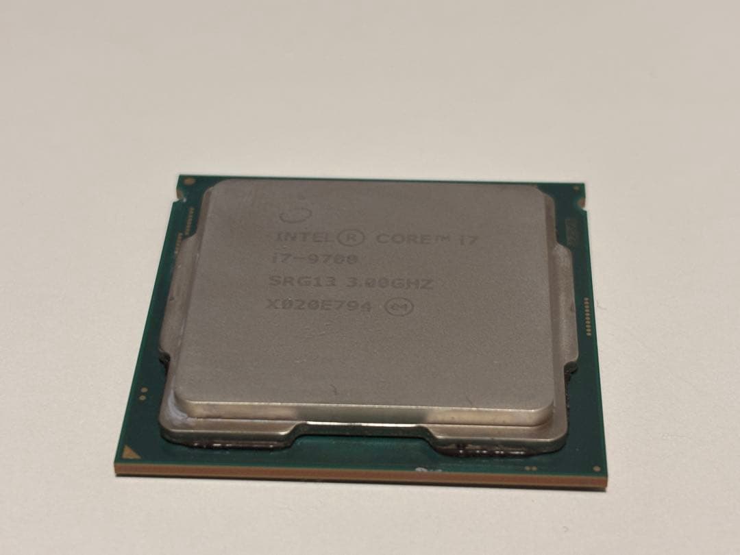 CPU Intel Core i7-9700 CPU 3.00GHz