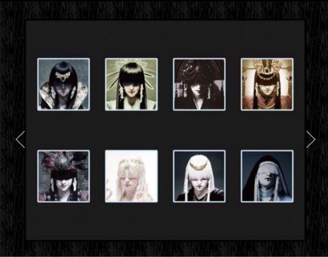 真天地開闢集団-ジグザグ 歴代 命様透明版（アクリルバッチ