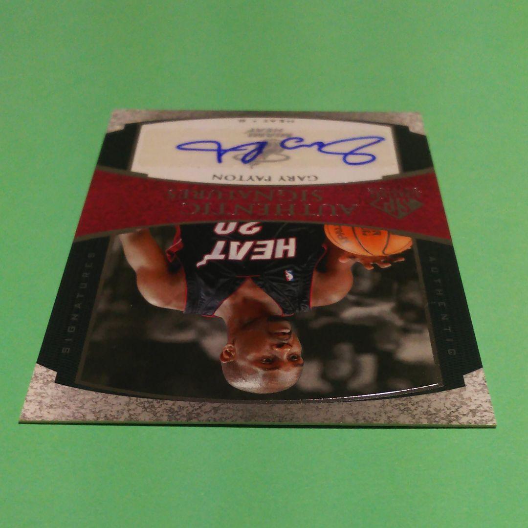 GARY PAYTION ゲイリー ペイトン 直筆サインカード AUTO NBA - メルカリ