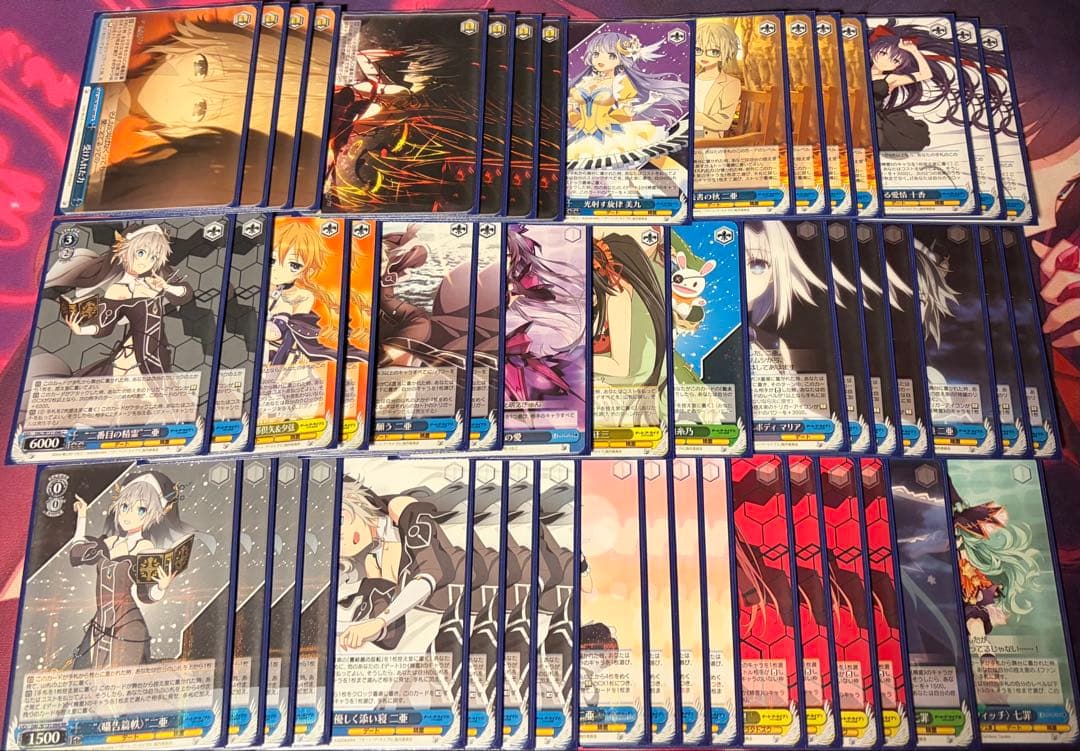 ヴァイスシュヴァルツ デート・ア・ライブ 8本 デッキ - メルカリ