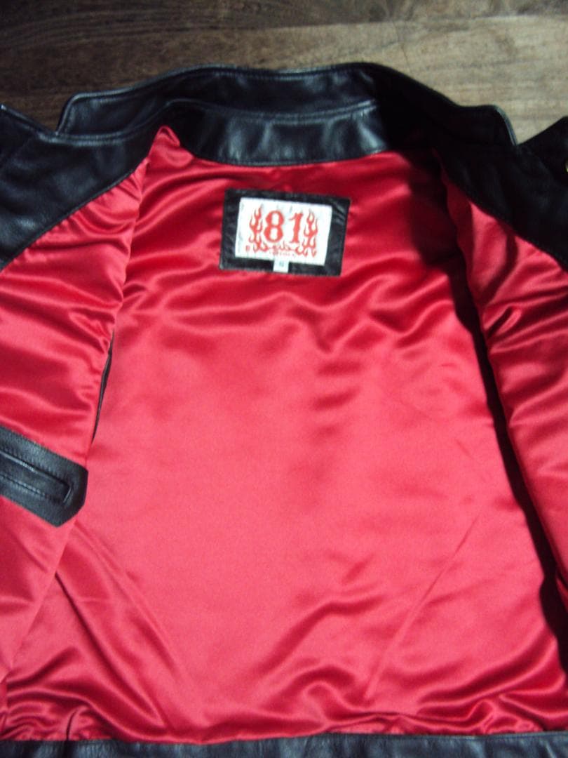 81 SUPPORT レザー クラブ ベスト S HA ヘルズエンジェルズ - メルカリ