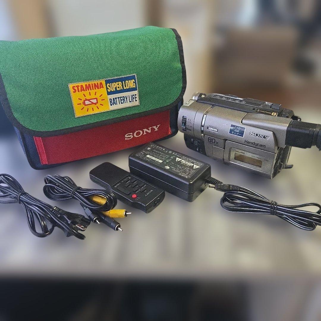 SONY ソニー 8mmビデオカメラ CCD-TRV80 録画、再生OK SONY ソニー 8mmビデオカメラ CCD-TRV80 録画、再生OK - メルカリ