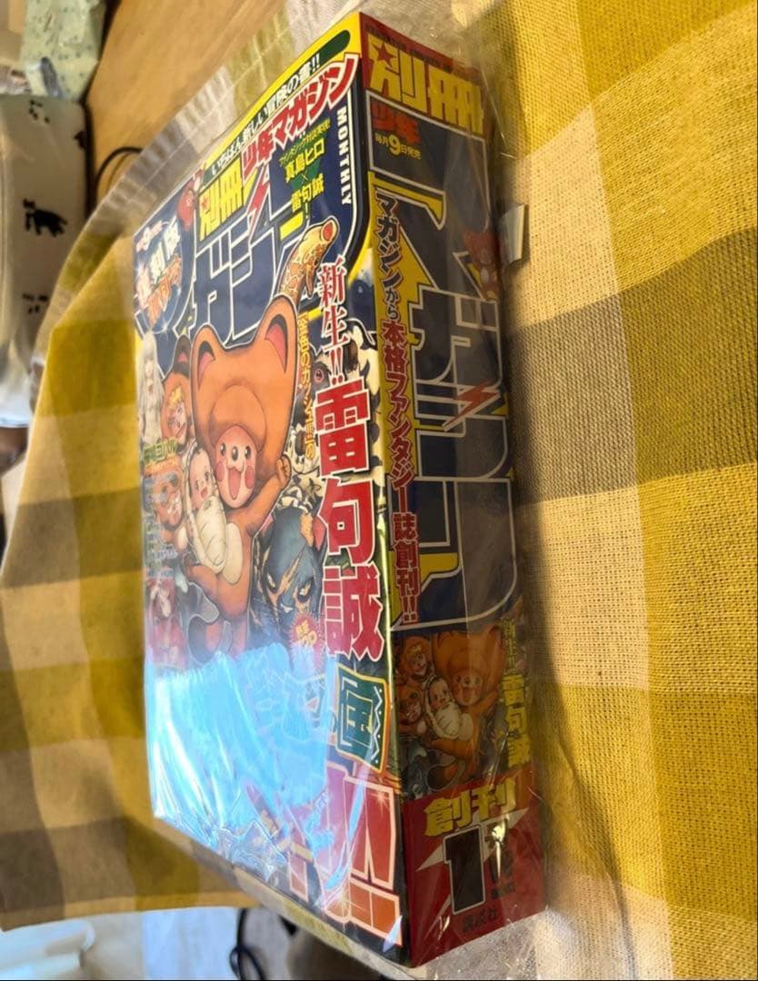 極美品】別冊少年マガジン創刊号・復刻版 - メルカリ