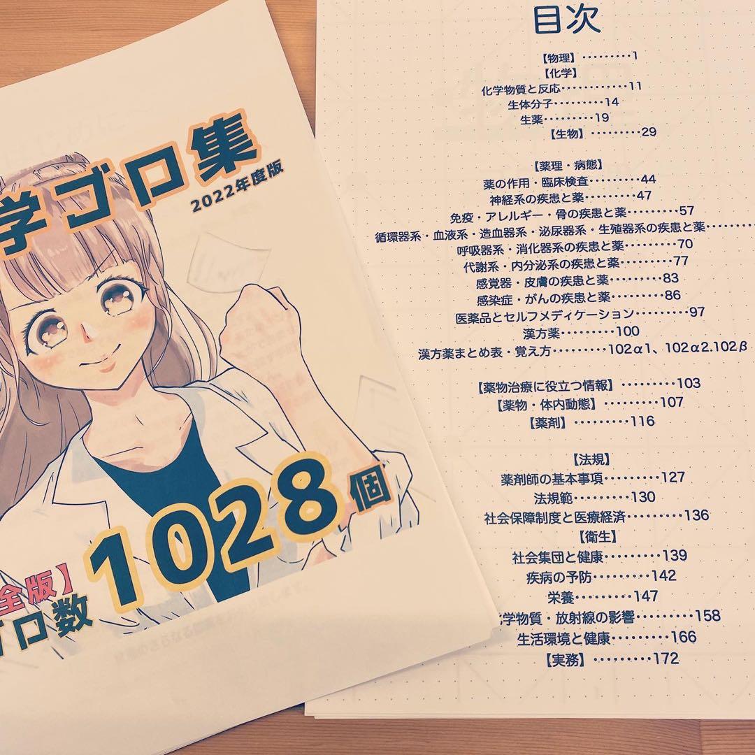 コアカリ青本薬学ゴロ