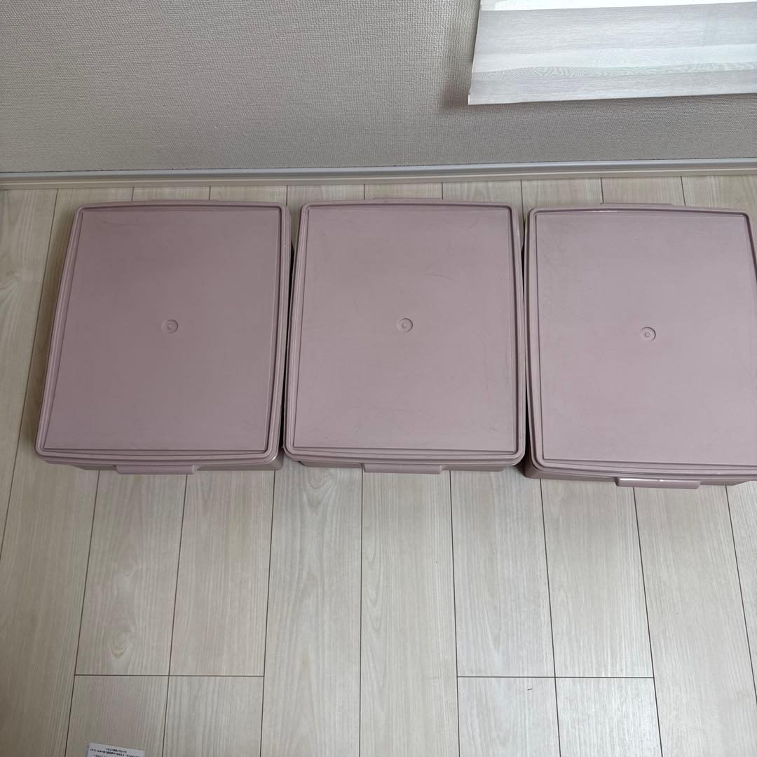 Tupperware タッパーウェア スーパーケース 浅型3個 - メルカリ